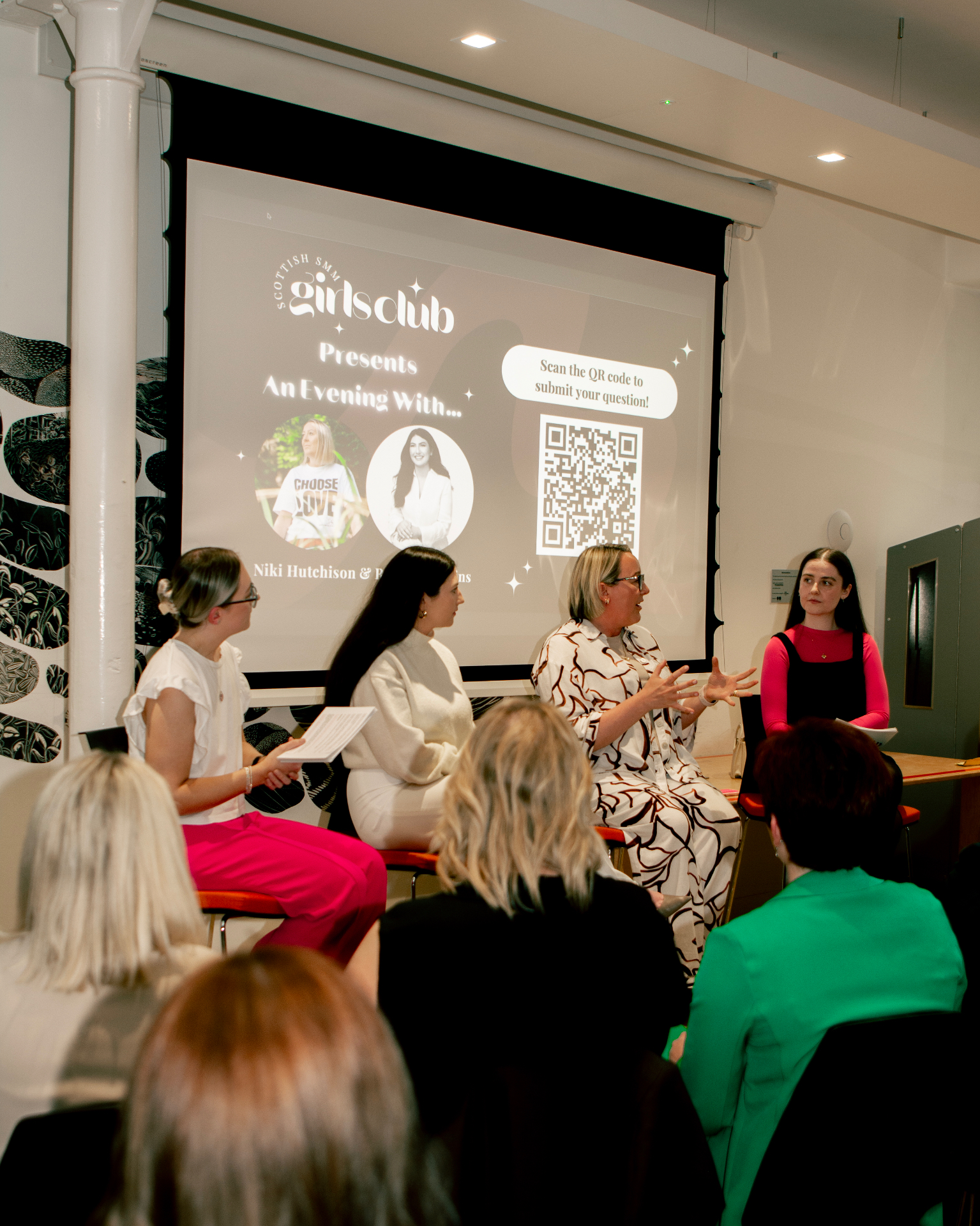 An Evening with Rachael Higgins & Niki Hutchison, Co-host